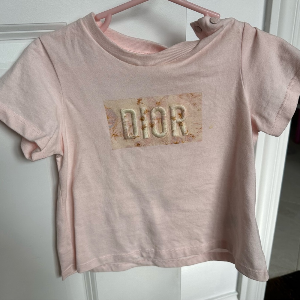 Toddlers dior shirt